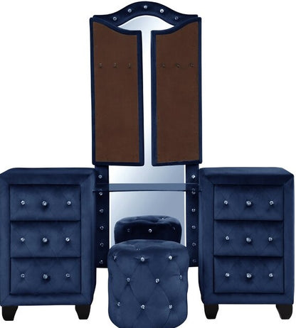 Galaxy Home Sophia Vanity in Blue