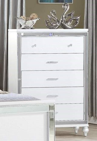 Galaxy Home Sterling Chest in White image