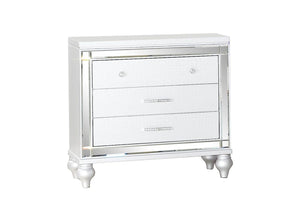 Galaxy Home Sterling Nightstand White - Ego Home Furniture