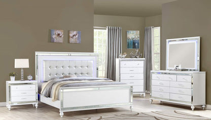 Galaxy Home Sterling Full Bed in White