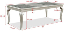 Load image into Gallery viewer, Crown Mark Furniture Caldwell Dining Table in Light Champagne
