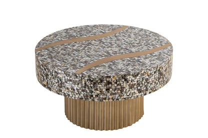 Galaxy Home T 1207-32 Coffee Table in Gold image