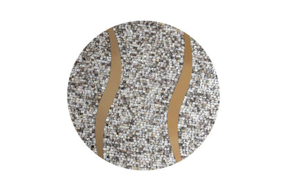 Galaxy Home T 1207-32 Coffee Table in Gold