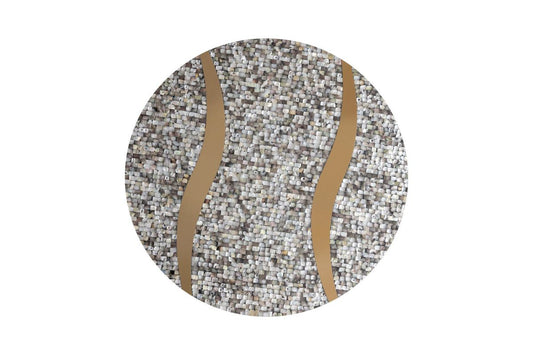Galaxy Home T 1207-32 Coffee Table in Gold