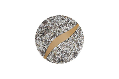 Galaxy Home ET 1207-16 End Table in Gold