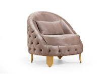 Load image into Gallery viewer, Galaxy Home Vanessa Chair in Taupe
