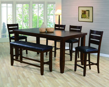Load image into Gallery viewer, Crown Mark Bardstown Counter Height Chair in Espresso (Set of 2)
