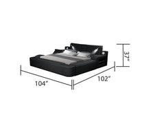 Load image into Gallery viewer, Galaxy Home Zoya King Bed in White
