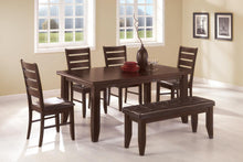 Load image into Gallery viewer, Dalila Cappuccino Rectangular Dining Table
