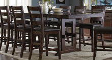 Load image into Gallery viewer, Holbrook Transitional Antique Tobacco Counter-Height Table
