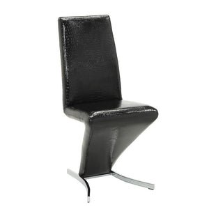 Barzini Dining Contemporary Black Side Chair