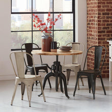 Load image into Gallery viewer, Keller Rustic Black Dining Chair
