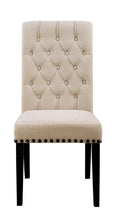 Load image into Gallery viewer, Weber Traditional Smokey Black Upholstered Side Chair
