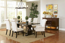Load image into Gallery viewer, Parkins Traditional Rustic Espresso Dining Table
