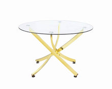 Load image into Gallery viewer, Chanel Modern Brass Dining Table
