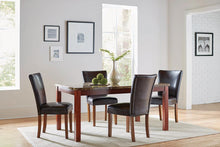 Load image into Gallery viewer, Telegraph Casual Warm Brown Dining Table
