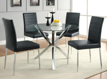 Load image into Gallery viewer, Vance Contemporary Chrome Dinette Table
