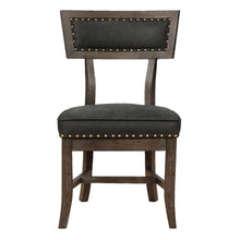 Load image into Gallery viewer, Rustic Black Dining Chair

