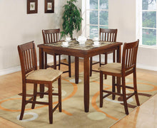 Load image into Gallery viewer, Five-Piece Casual Cherry Counter-Height Dining Set
