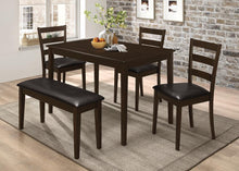 Load image into Gallery viewer, Taraval Cappuccino Five-Piece Dining Set With Bench
