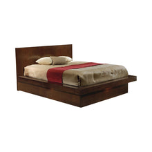 Load image into Gallery viewer, Jessica Dark Cappuccino King Platform Bed
