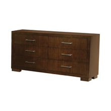Load image into Gallery viewer, Jessica Cappuccino Six-Drawer Dresser
