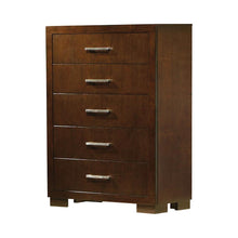 Load image into Gallery viewer, Jessica Cappuccino Five-Drawer Chest
