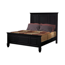 Load image into Gallery viewer, Sandy Beach Black Eastern King Storage Bed
