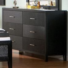 Load image into Gallery viewer, Grove Black Six-Drawer Dresser

