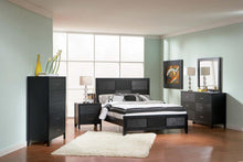 Load image into Gallery viewer, Grove Black Five-Drawer Chest
