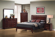 Load image into Gallery viewer, Serenity Eastern King Bed Rich Merlot
