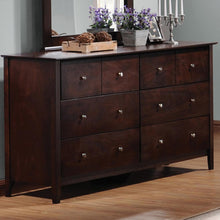 Load image into Gallery viewer, Tia Cappuccino Six-Drawer Dresser
