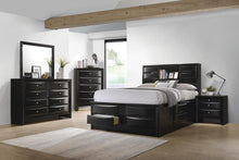 Load image into Gallery viewer, Briana Transitional Black California King Bed
