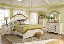 Load image into Gallery viewer, Oleta Cottage Buttermilk Queen Bed
