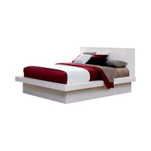 Load image into Gallery viewer, Jessica Contemporary White Queen Bed
