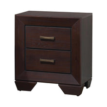 Load image into Gallery viewer, Fenbrook Dark Cocoa Two-Drawer Nightstand
