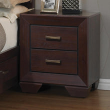 Load image into Gallery viewer, Fenbrook Dark Cocoa Two-Drawer Nightstand
