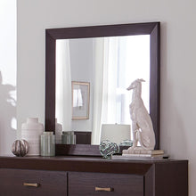 Load image into Gallery viewer, Fenbrook Dark Cocoa Rectangular Dresser Mirror
