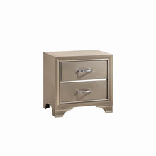 Load image into Gallery viewer, Beaumont Transitional Champagne Nightstand
