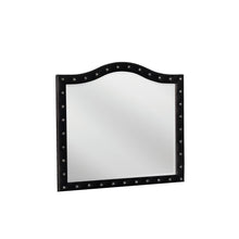 Load image into Gallery viewer, Deanna Contemporary Black and Metallic Mirror
