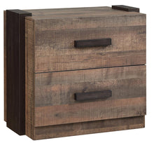Load image into Gallery viewer, Weathered Oak and Rustic Coffee Nightstand
