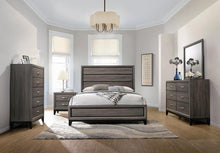 Load image into Gallery viewer, Rustic Grey Oak Queen Bed
