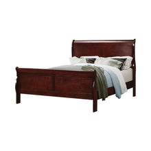 Load image into Gallery viewer, Louis Philippe Traditional Cherry Full Bed
