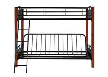 Load image into Gallery viewer, Collins Collection Cinnamon and Black Transitional Bunk Bed
