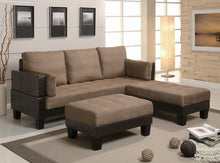 Load image into Gallery viewer, Ellesmere Contemporary Tan Sofa Bed
