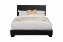 Load image into Gallery viewer, Conner Casual Black Upholstered California King Bed
