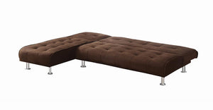 Ellwood Transitional Brown Sofa Bed