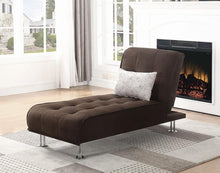 Load image into Gallery viewer, Ellwood Transitional Brown Chaise
