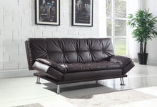 Load image into Gallery viewer, Dilleston Contemporary Brown Sofa Bed
