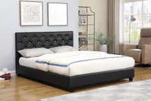 Load image into Gallery viewer, Regina Transitional Black Queen Bed
